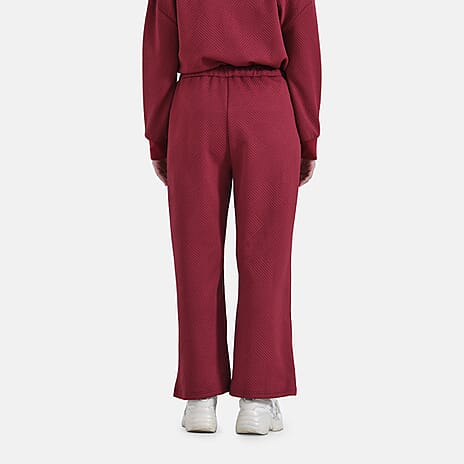 La Marey Loungewear Trousers (Size 16 to 18) - Red