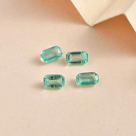 Rare Find AAA Boyaca Colombian Emerald Octagon 1ct in Total
