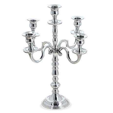 Candle Holder One Size- Silver