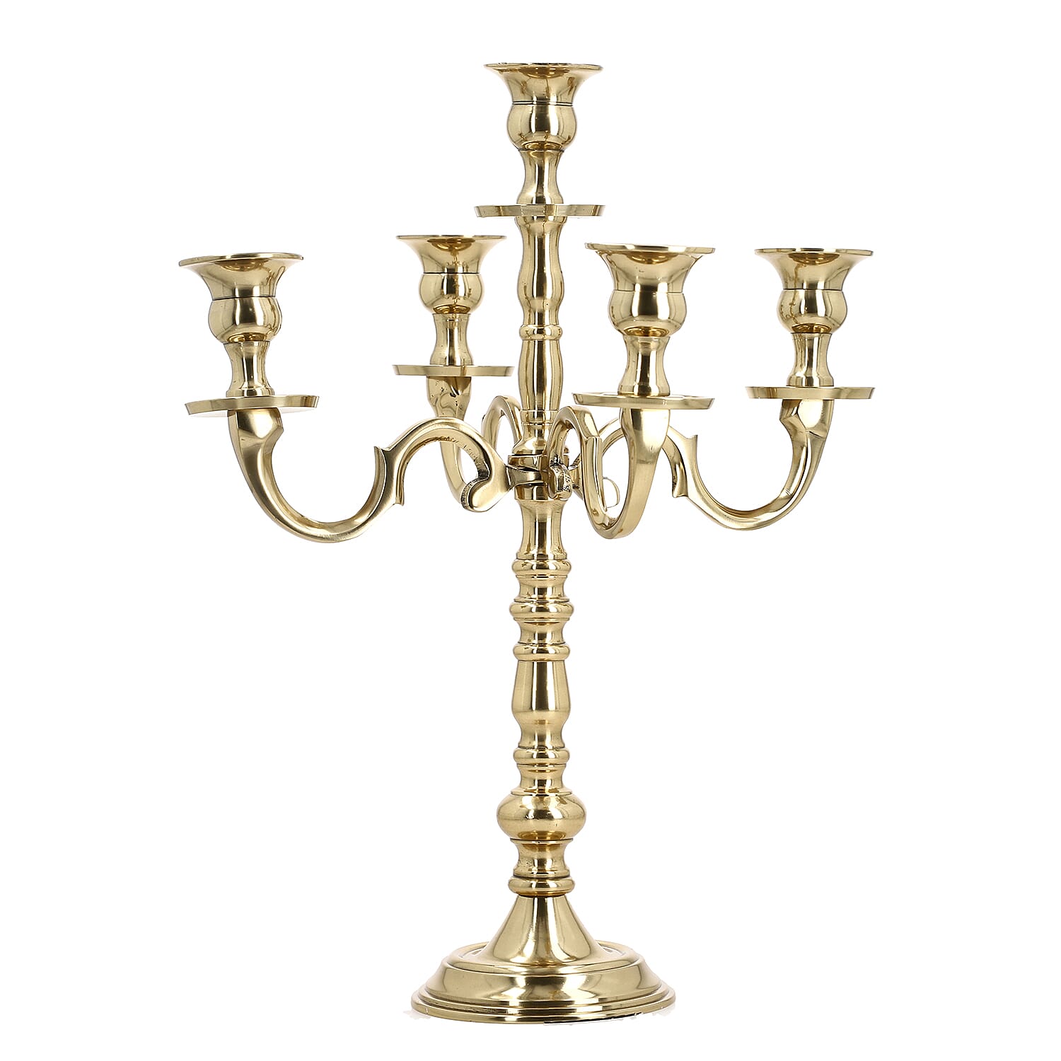 Candle Holder One Size- Gold