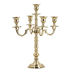 Aluminium Collapsible Candle Stand with 5 Arms