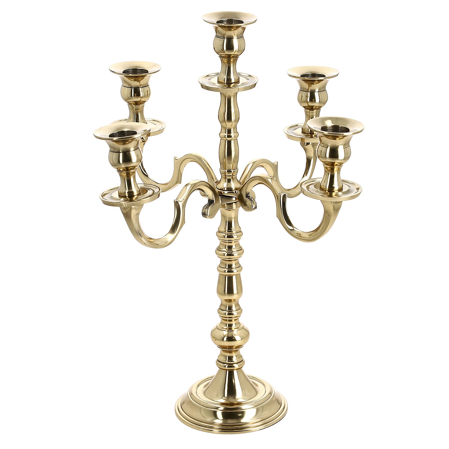 Candle Holder One Size- Gold