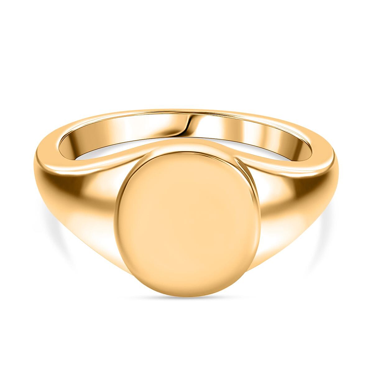 JCK Vegas Mega Closeout - 22K Yellow Gold SIGNET Ring (91.6% Gold Purity)