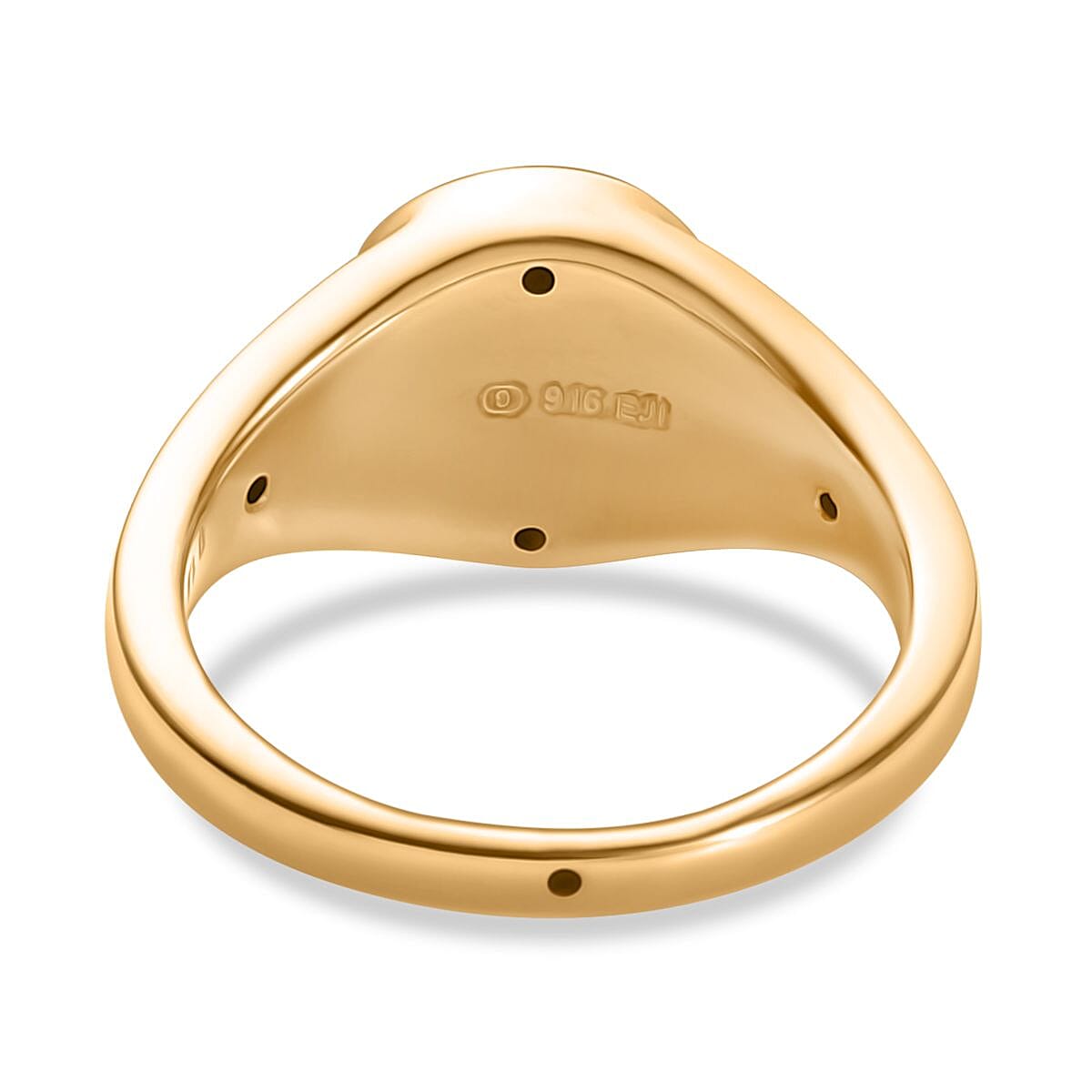 JCK Vegas Mega Closeout - 22K Yellow Gold SIGNET Ring (91.6% Gold Purity)