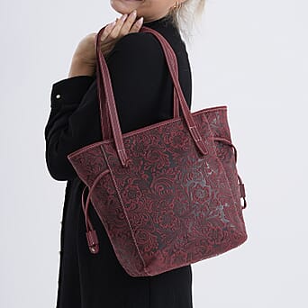https://tjcuk.sirv.com/Products/78/5/7852660/Genuine-Leather-Embossed-Floral-Tote-Bag_7852660_3.jpg?w=342&h=342
