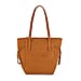 Genuine Leather Embossed Floral Tote Bag
