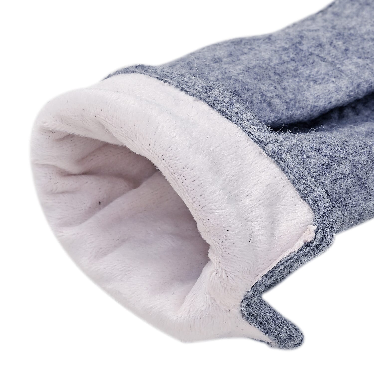 Cashmere Wool Gloves - Grey