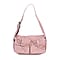 Leatherette Bowknot Design Crossbody Bag - Black