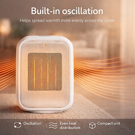 Wise Buy - Homesmart Portable Electric Fan Heater (1500W)