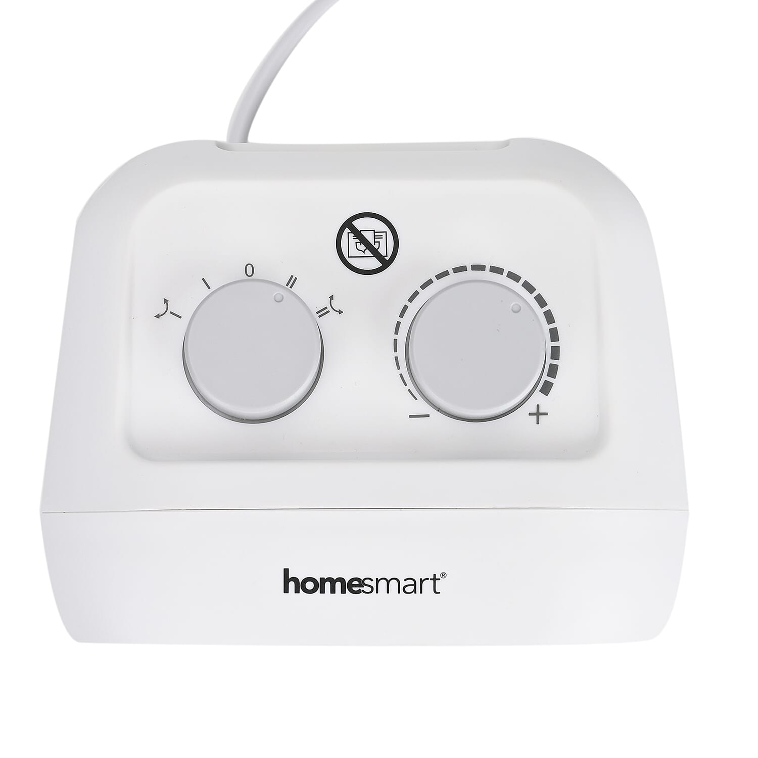Homesmart Portable Electric Fan Heater (1500W) - White