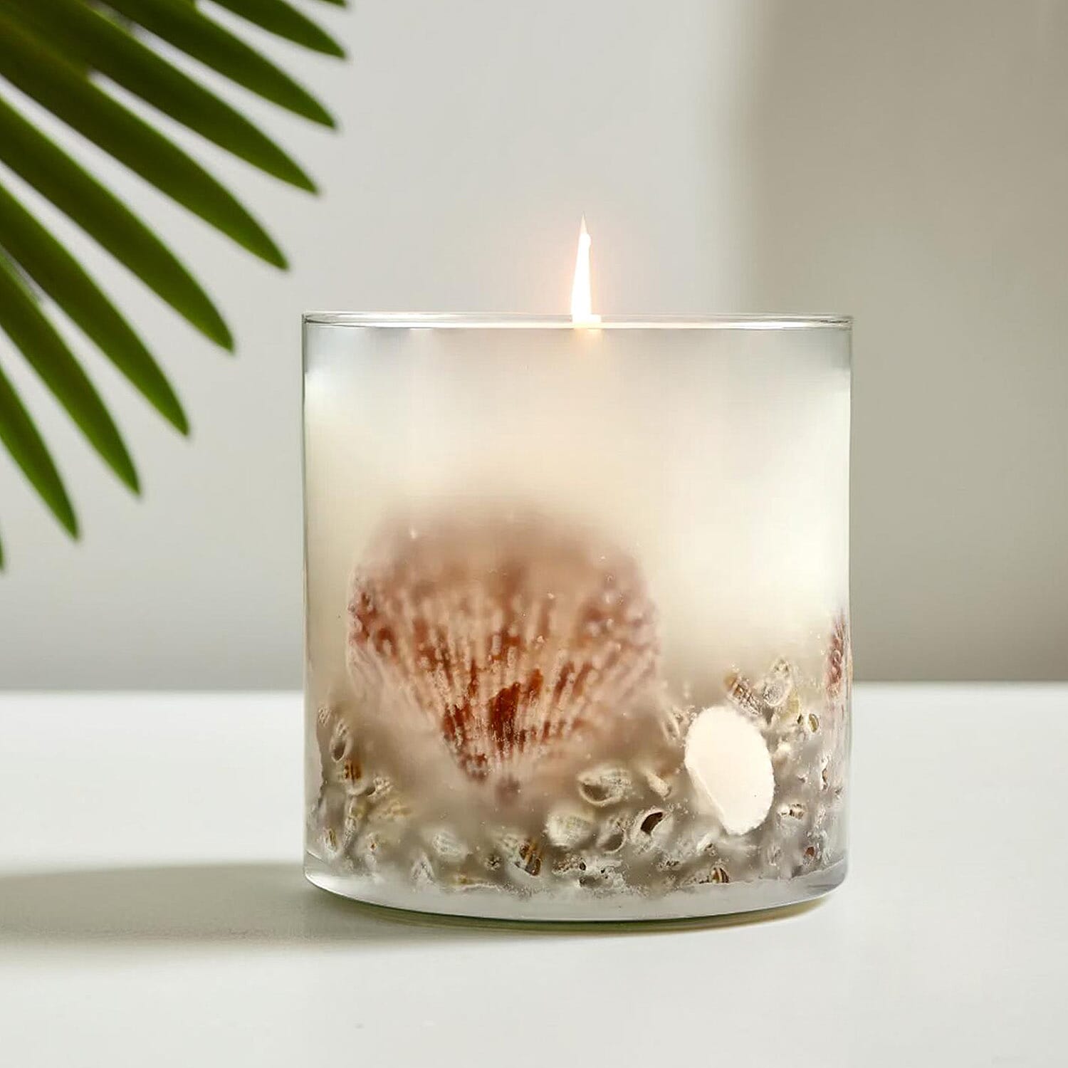 Botanical Pillar Candles with Floral Design (440 Gms) - Multi Color