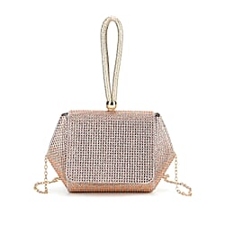 Crystal Clutch Bag &ndash; Convertible Hand and Shoulder Carry