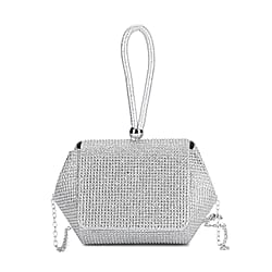 Crystal Clutch Bag &ndash; Convertible Hand and Shoulder Carry