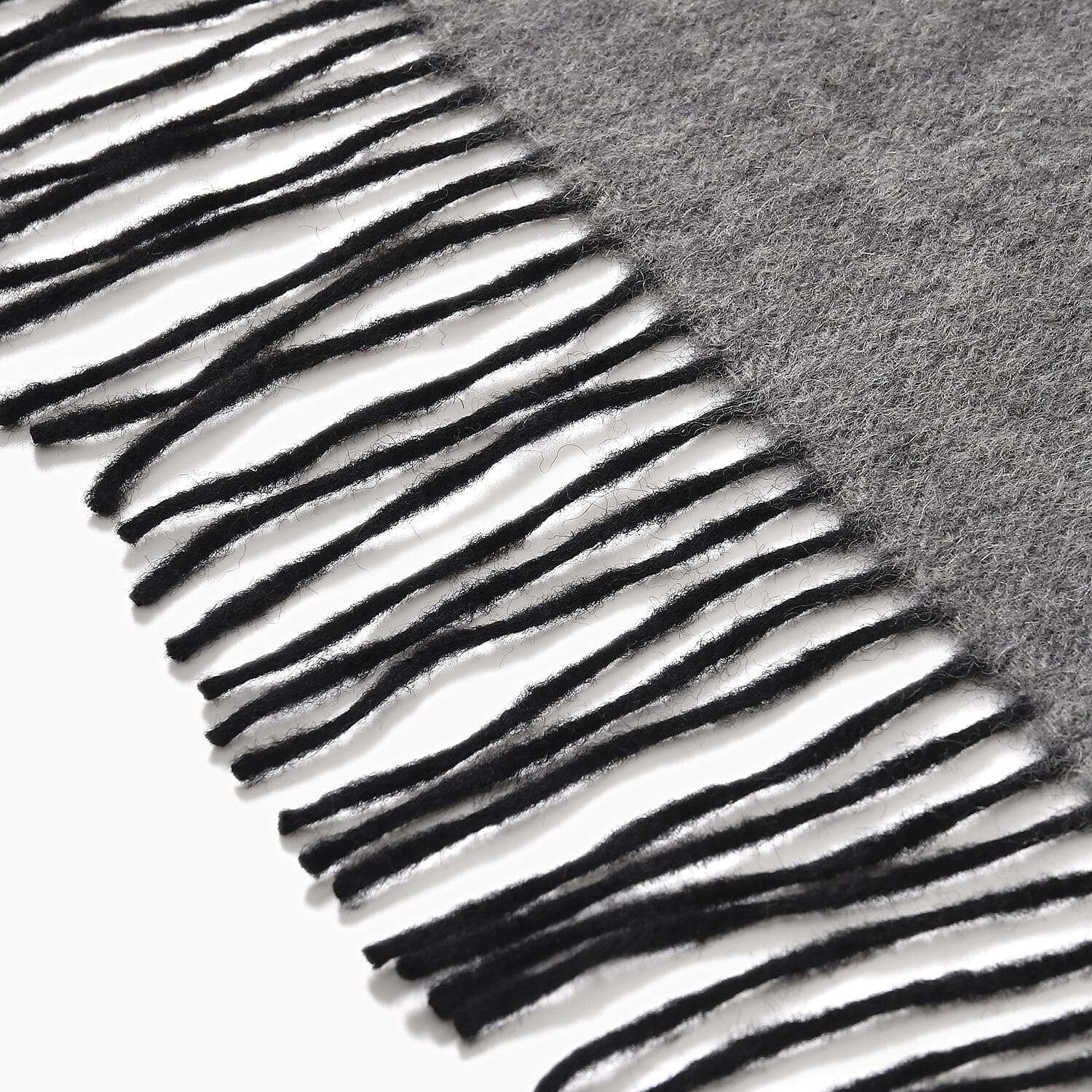 Stylish and Versatile Unisex 100% Wool Scarf - Dark Grey Stylish and Versatile Unisex 100% Wool Scarf - Dark Grey
