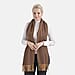 Stylish and Versatile Unisex 100% Wool Scarf - Dark Grey