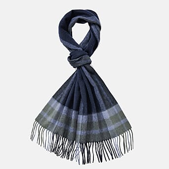 https://tjcuk.sirv.com/Products/78/5/7853692/100-Wool-Plaid-Pattern-Tassel-Scarf-Size-160x30-cm-Blue_7853692_3.jpg?w=342&h=342