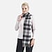 Stylish and Versatile Unisex 100% Wool Scarf - Dark Grey