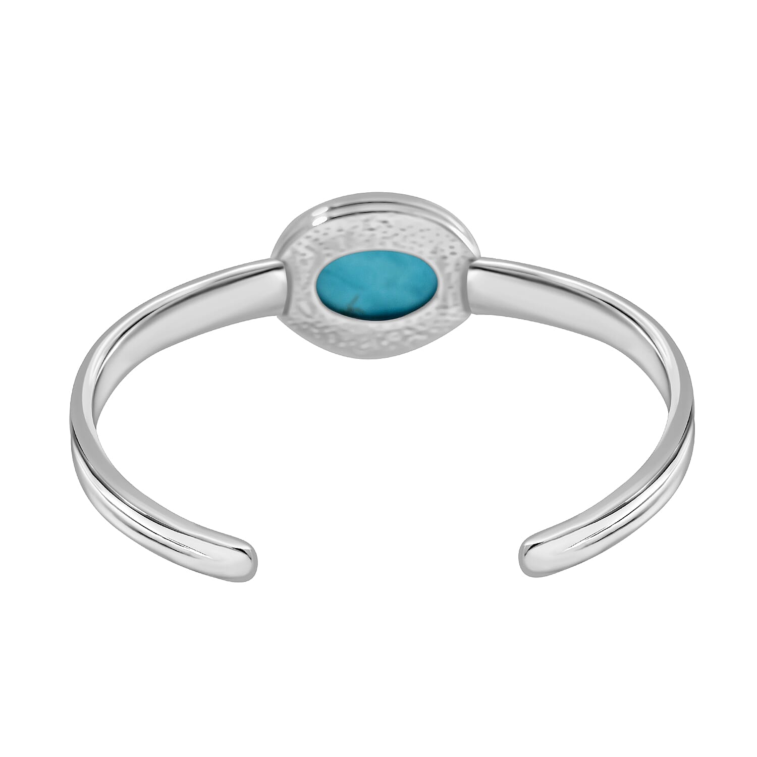 One Time Closeout Deal - Set Of 7 Stones - Interchangeable Multi Gemstone Cuff Bangle (Size - 7) 59.50 Ct.