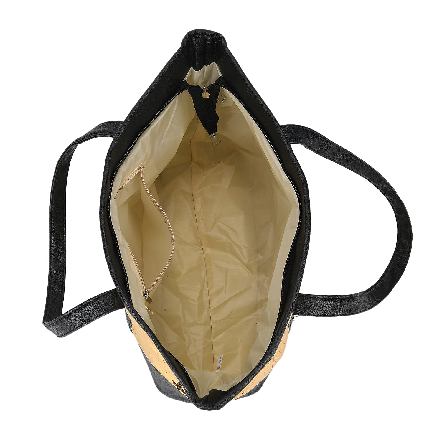 Sequin Tote Bag (Size 45x14x29 cm) - Gold