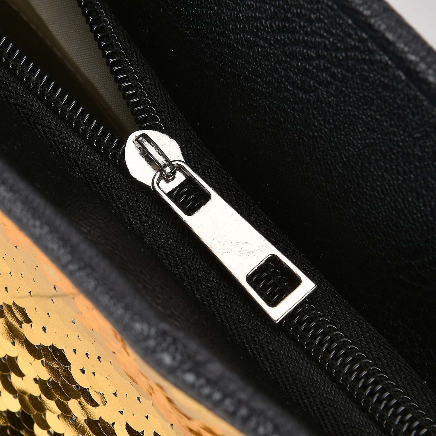 Sequin Tote Bag (Size 45x14x29 cm) - Gold