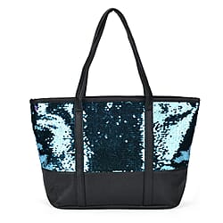 Sequin Tote Bag (Size 45x14x29 cm) - Champagne