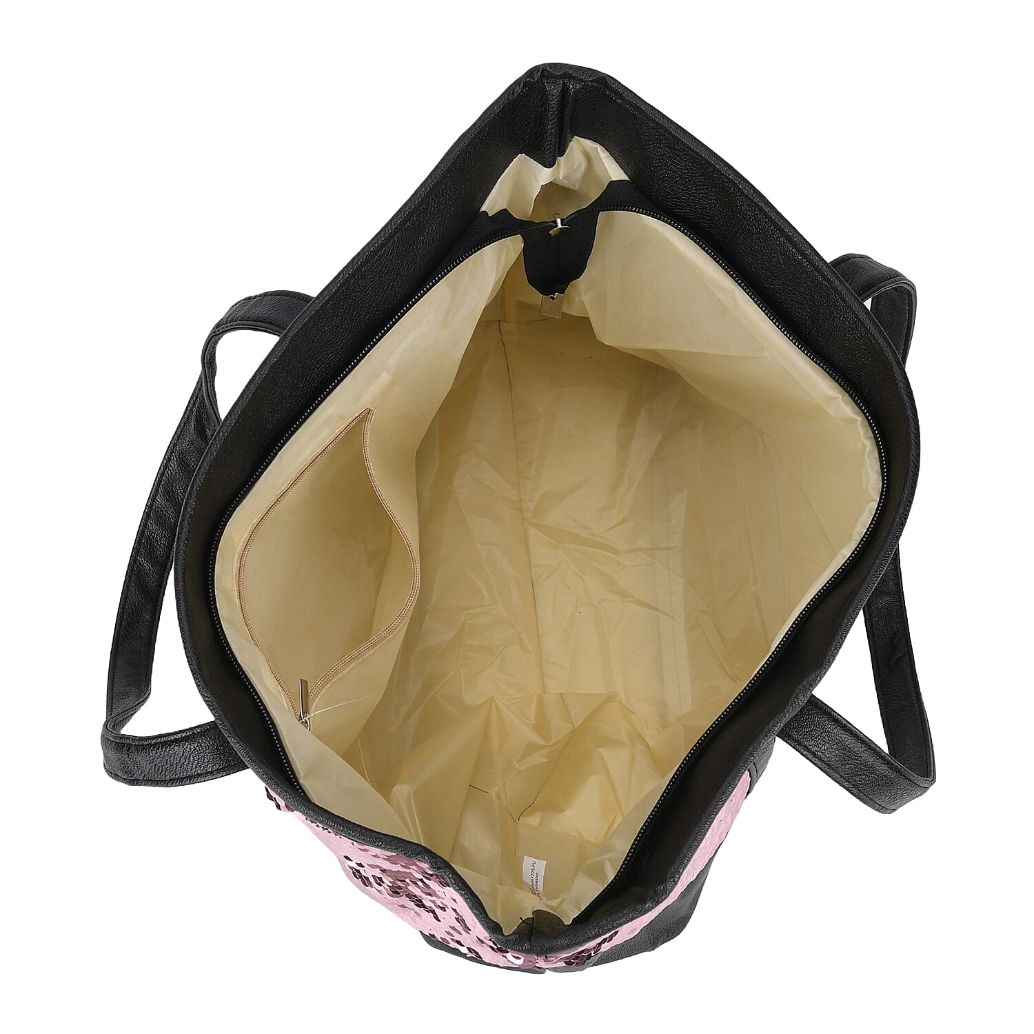 Sequin Tote Bag (Size 45x14x29 cm) - Pink