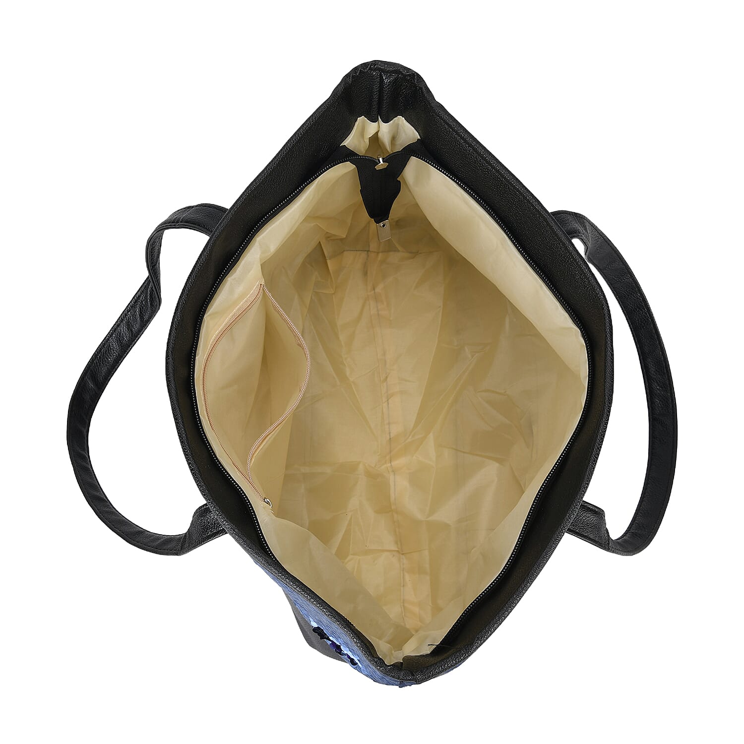 Sequin Tote Bag (Size 45x14x29 cm) - Blue