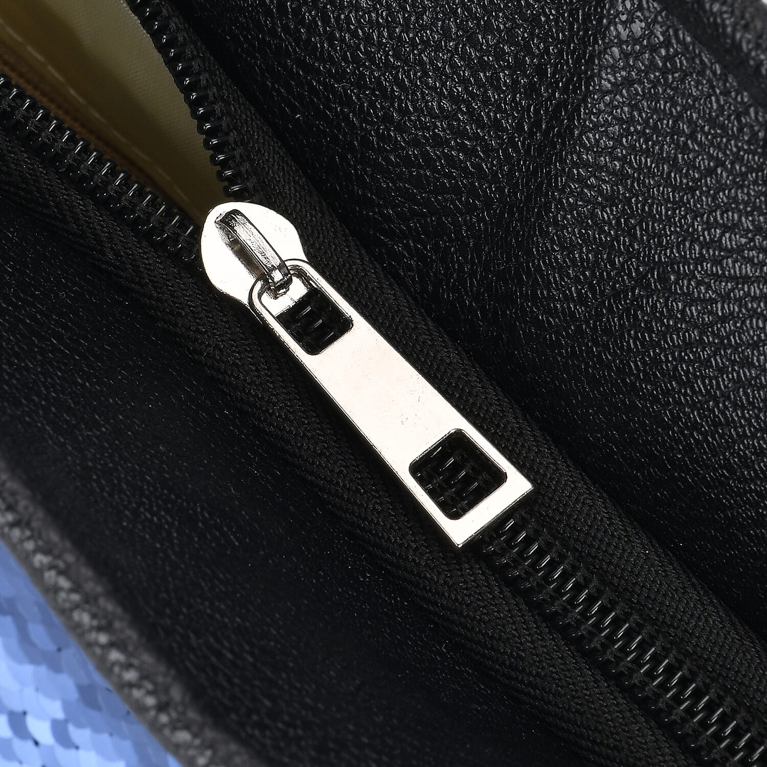 Sequin Tote Bag (Size 45x14x29 cm) - Blue