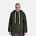 La Marey Plush Hoodie with Button