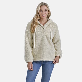 https://tjcuk.sirv.com/Products/78/5/7853865/Maisi-Plush-Hoodie-with-Button-Neck-Size-XL-Beige_7853865_3.jpg?w=342&h=342