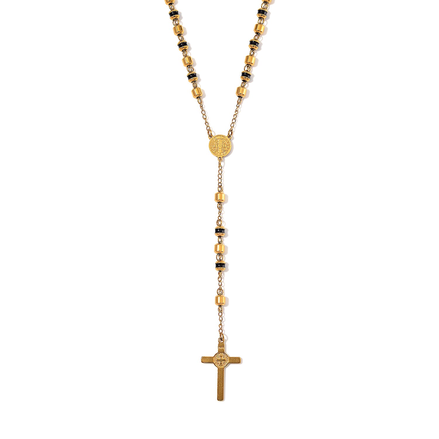 Close Out Deal - Black Enamel Necklace (Size - 26)