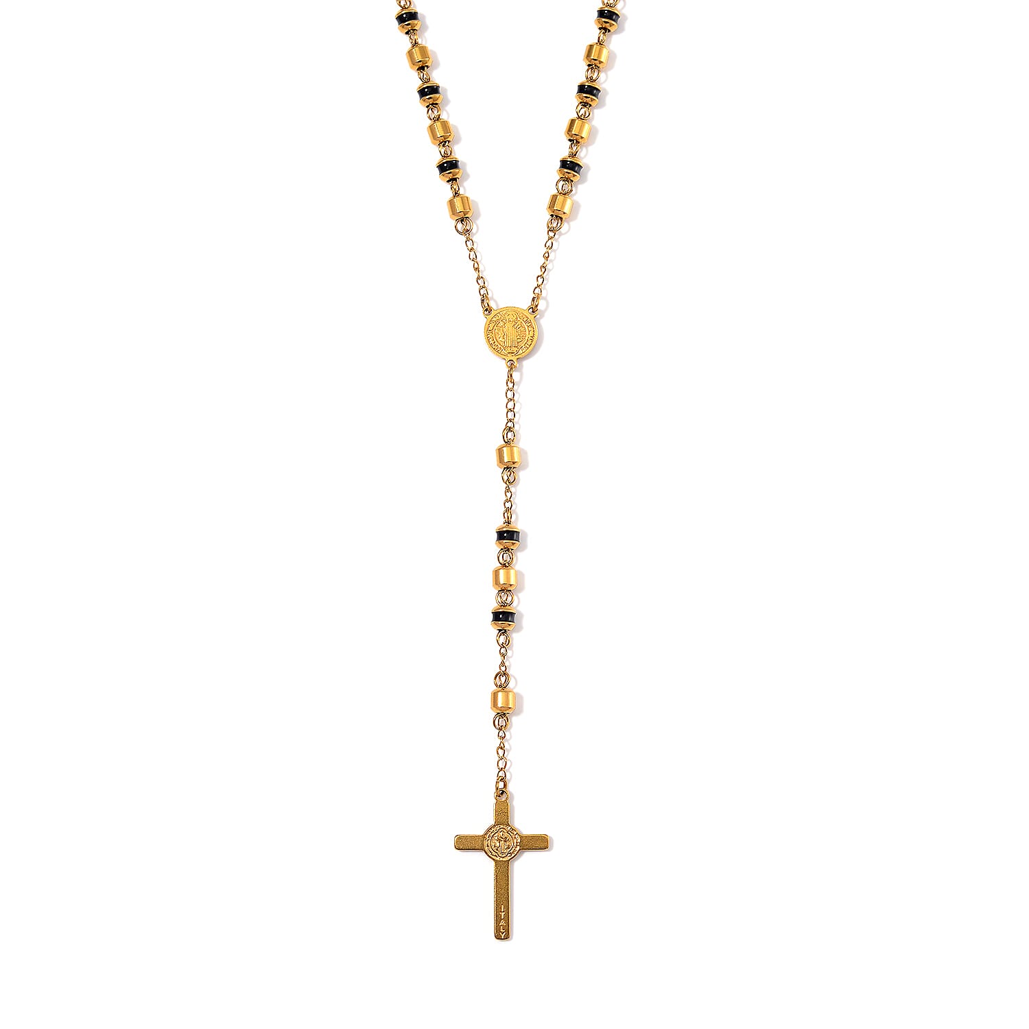 Close Out Deal - Black Enamel Necklace (Size - 26)