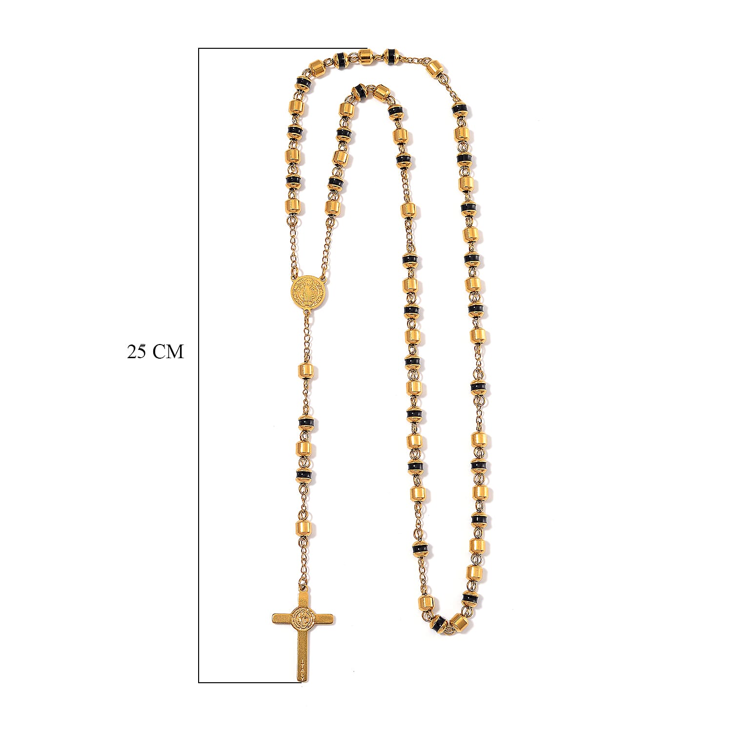 Close Out Deal - Black Enamel Necklace (Size - 26)