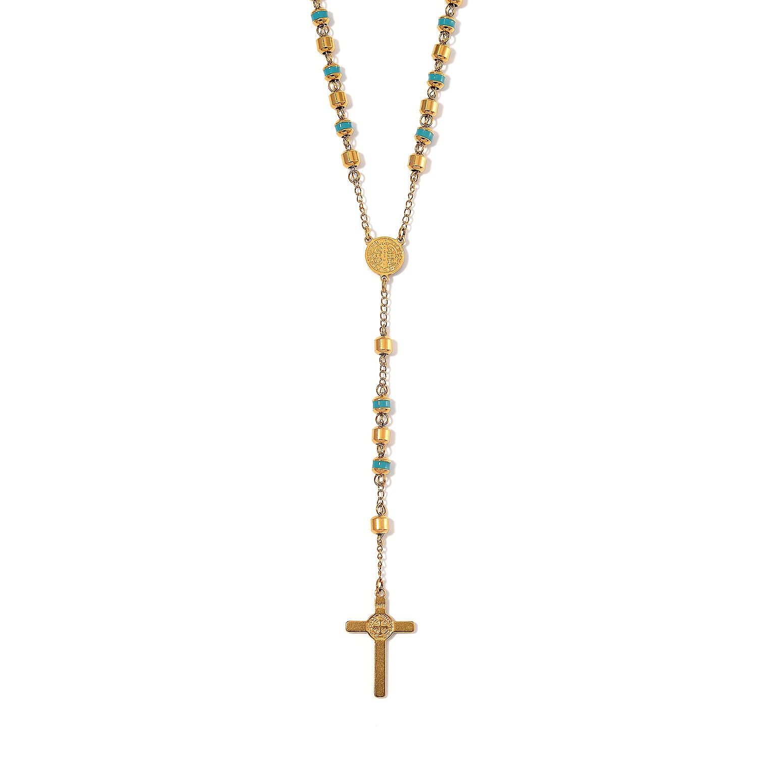 Close Out Deal- Blue Enamel Necklace (Size - 26)