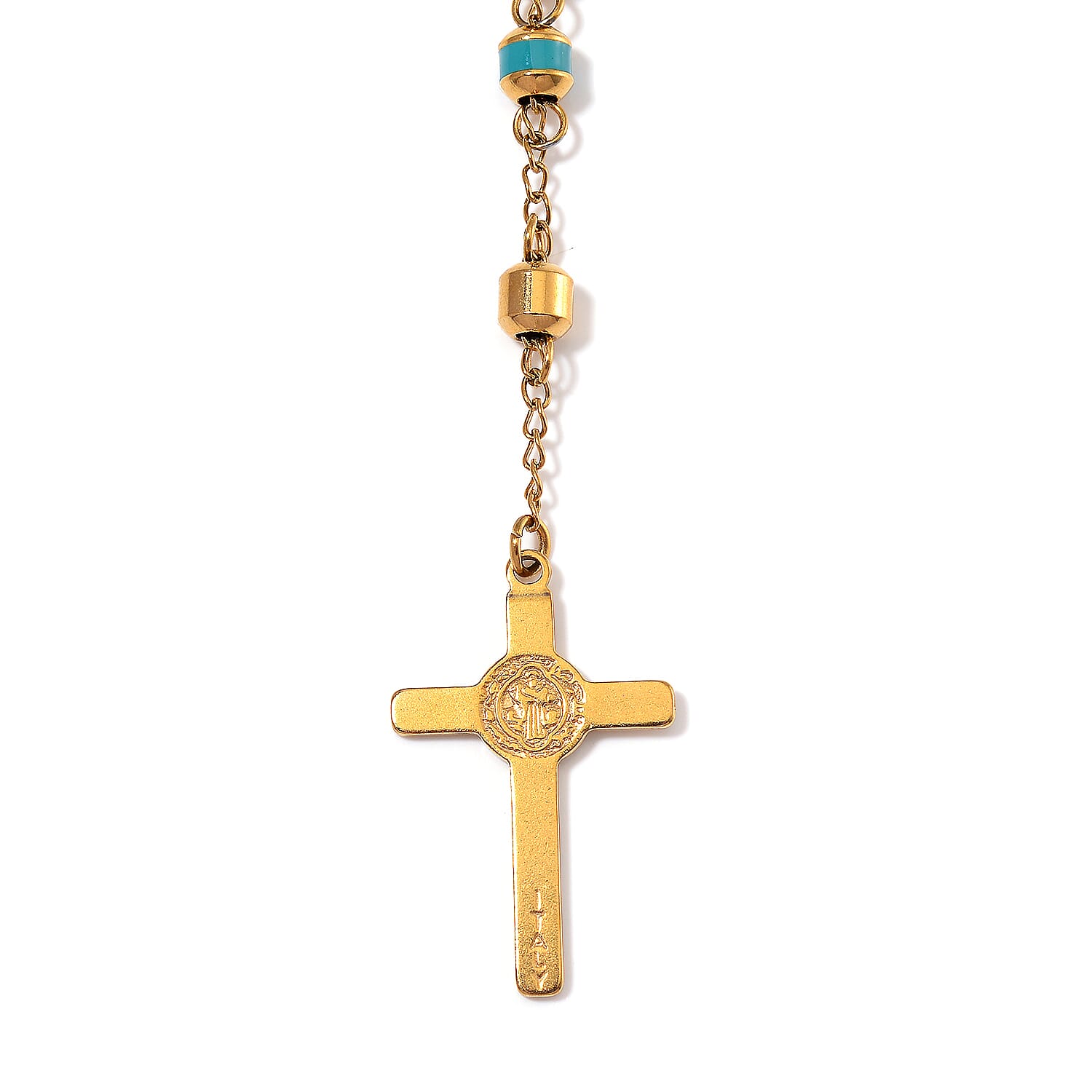 Close Out Deal- Blue Enamel Necklace (Size - 26)