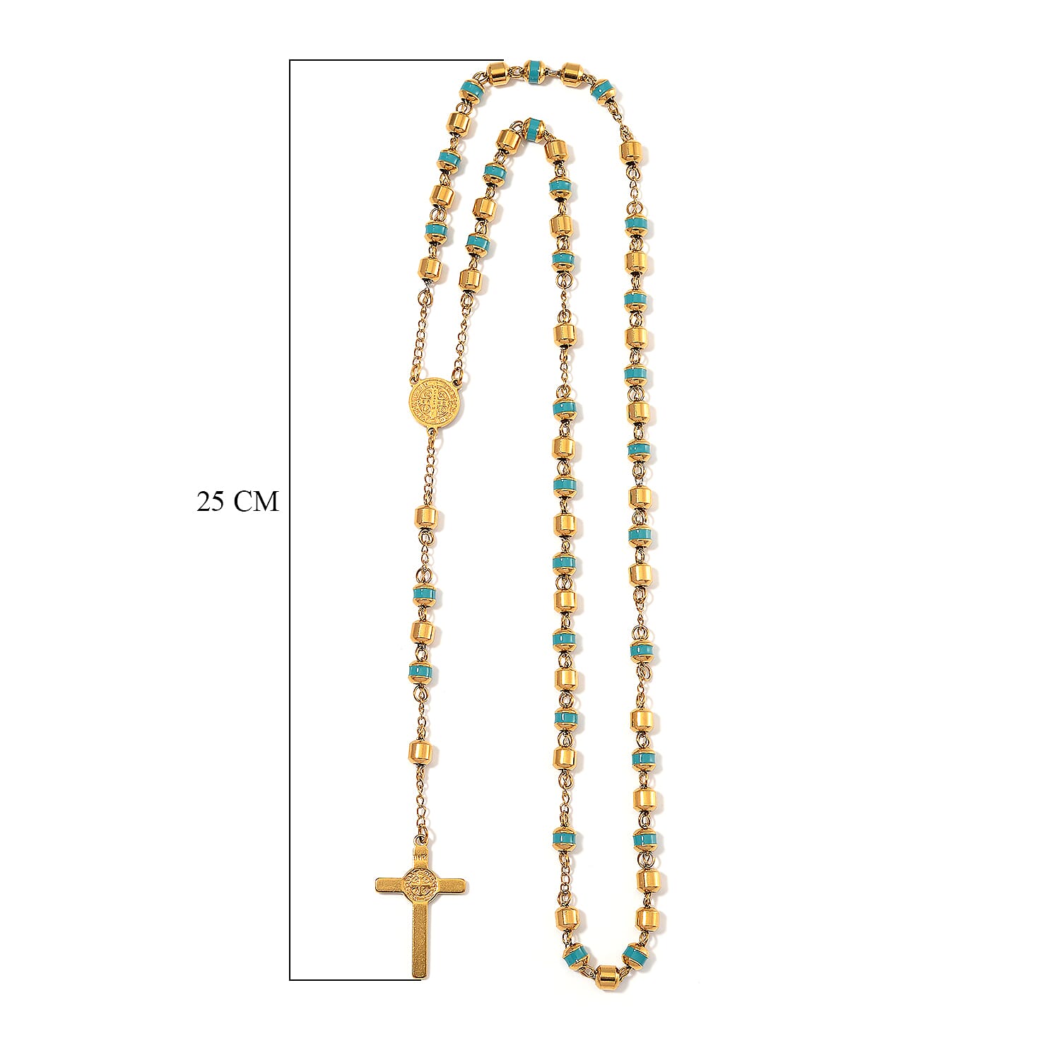 Close Out Deal- Blue Enamel Necklace (Size - 26)