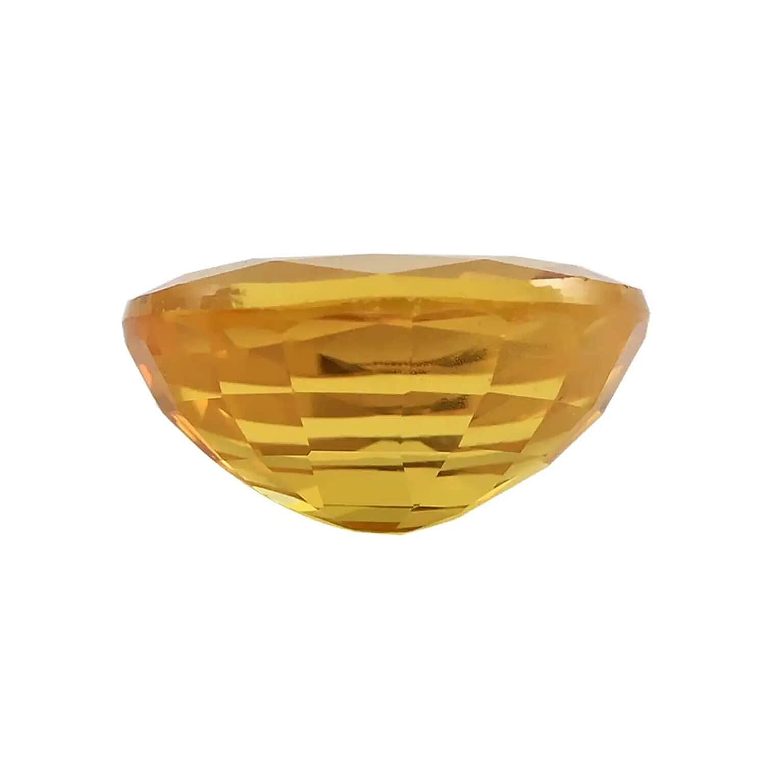 AAAA Madagascar Yellow Sapphire Oval 7x5 mm Gemstone