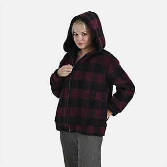 https://tjcuk.sirv.com/Products/78/5/7854548/La-Marey-Plaid-Plush-Hooded-Coat-with-Pockets_7854548_2.jpg?w=342&h=342