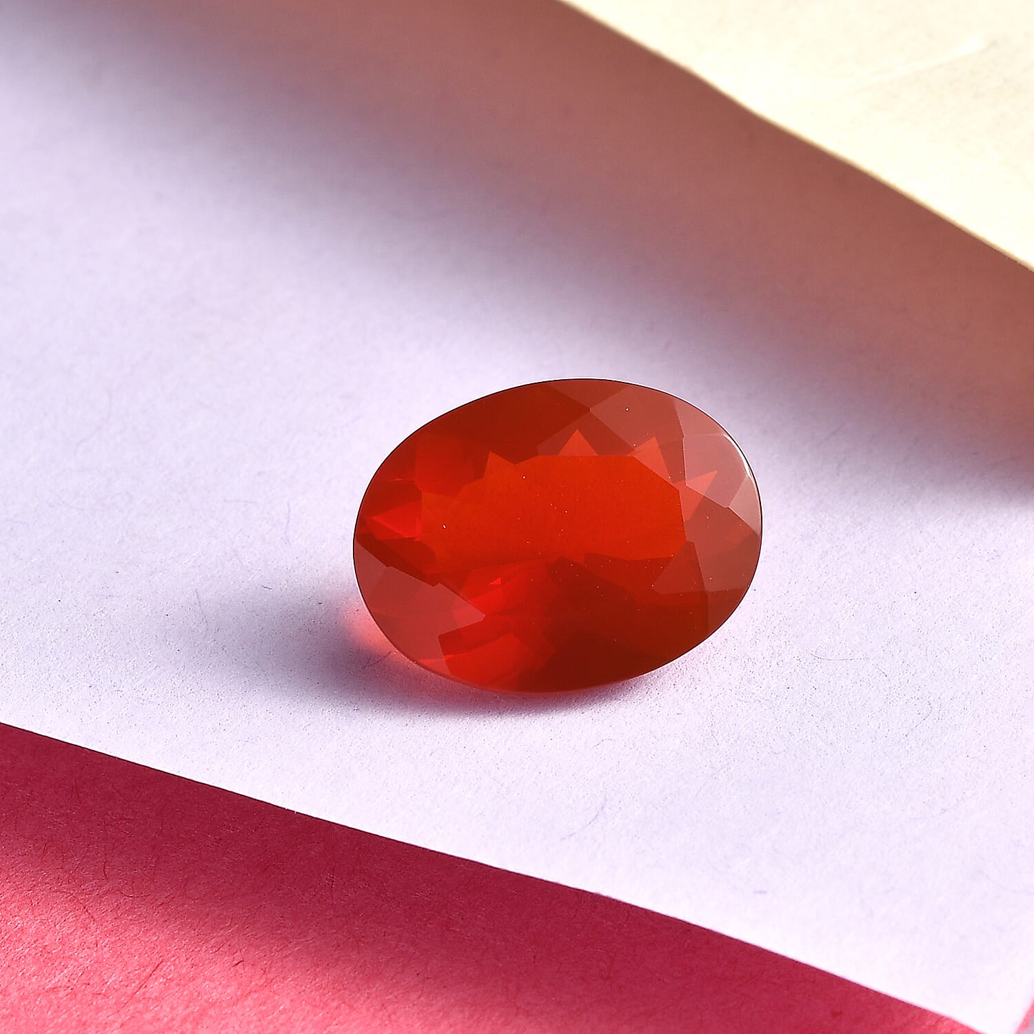 Fire Opal Oval Size Varies