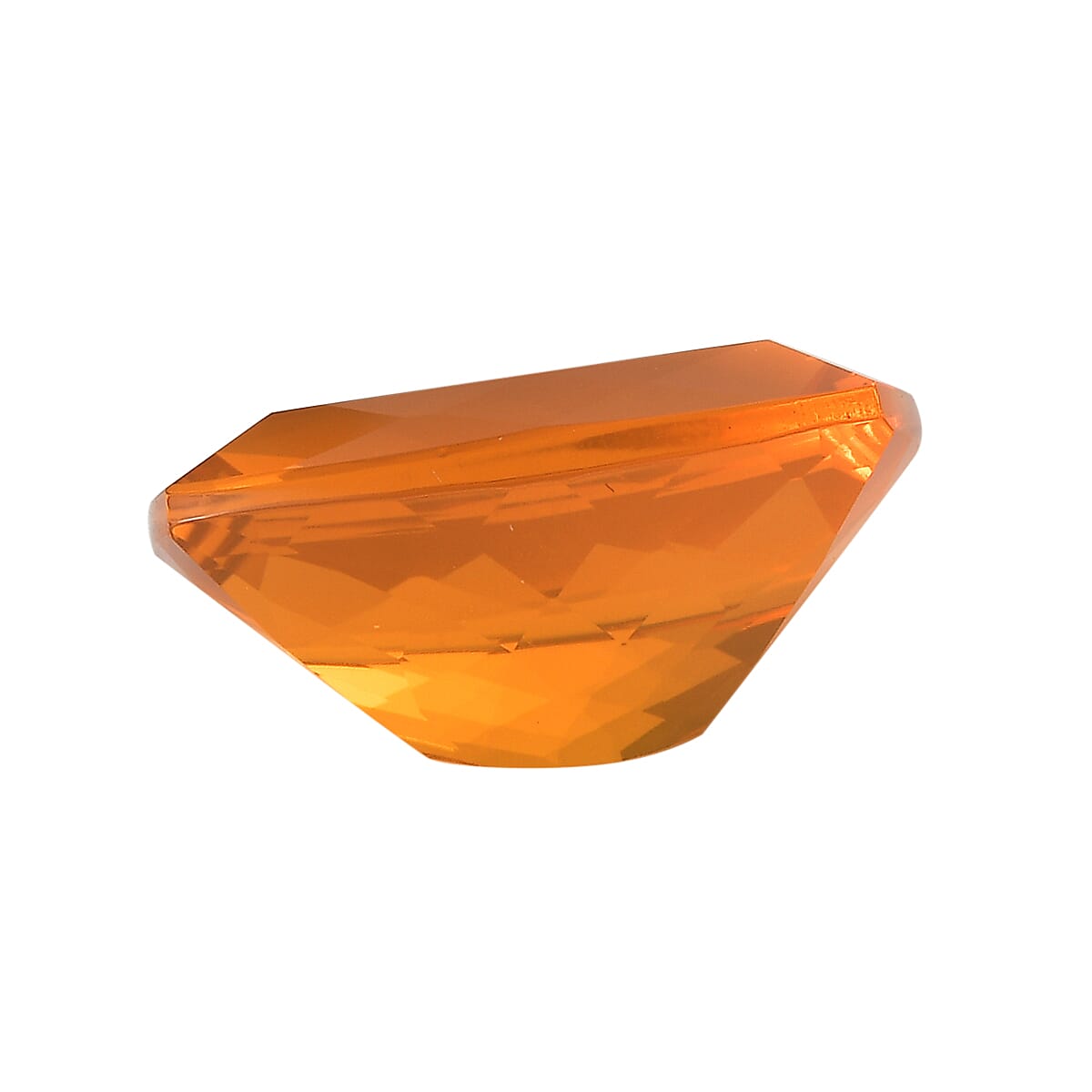 Fire Opal Cushion Size Varies