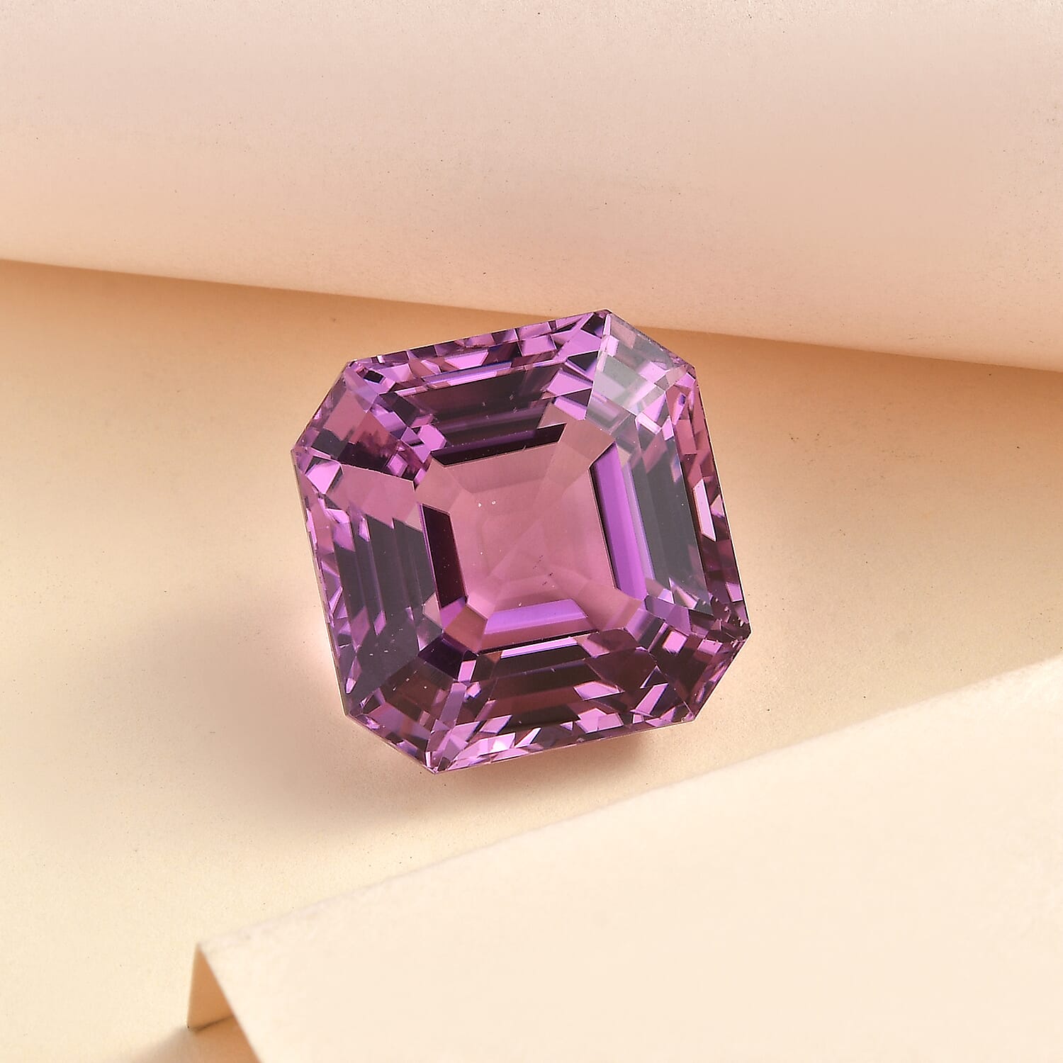 Chairman Vault Collection-AAAA Kunzite Gemstone 57.70 Ct - Rare Octagon Cut (Dimension 21.15X20.94X15.56mm).