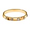 Cubic Zirconia Bangle (Size 7.5) - Yellow