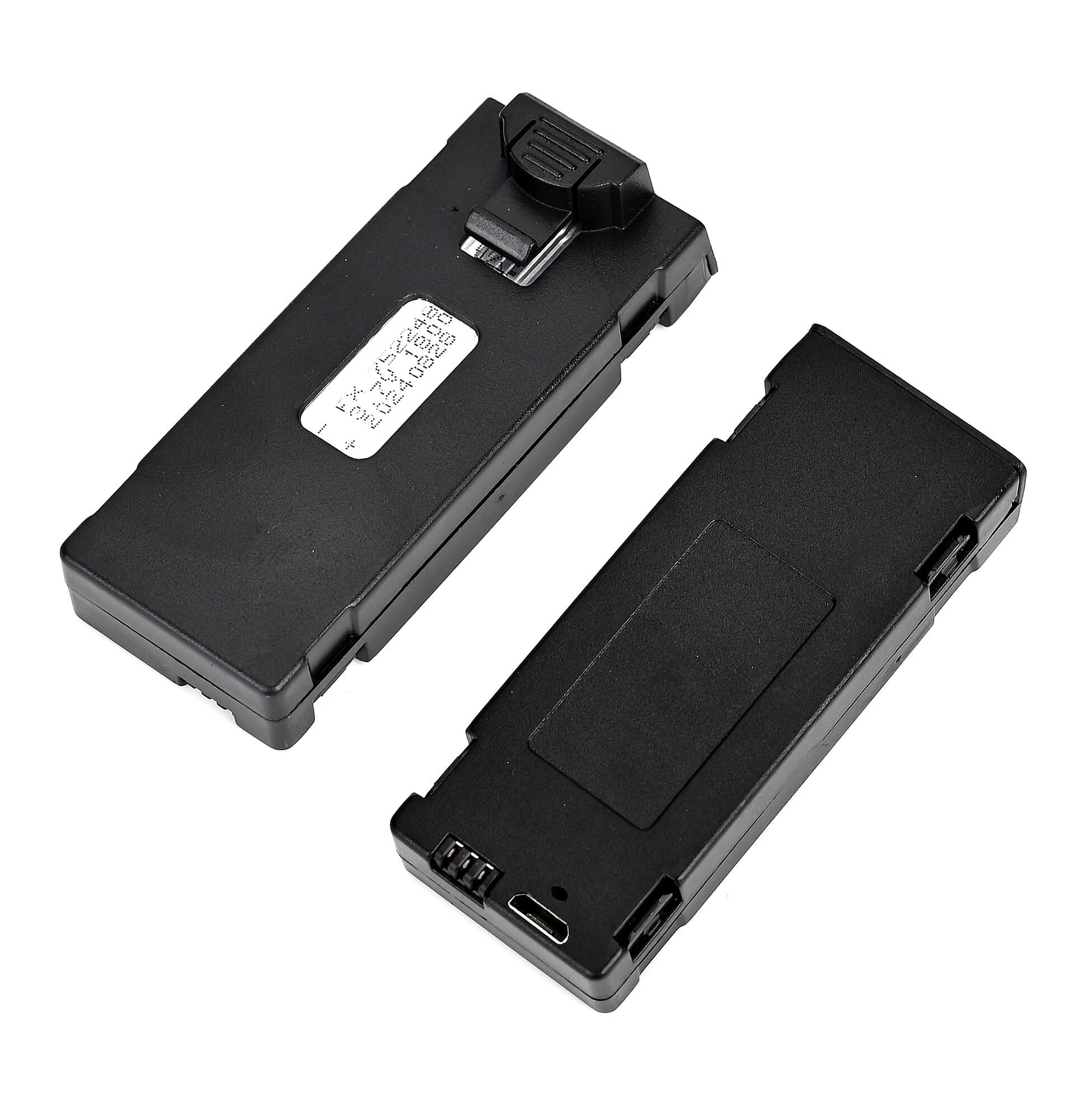 Remote Control Foldable Quad Drone with Double Camera - Black