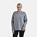 La Marey V neck Polo Sweater - Grey