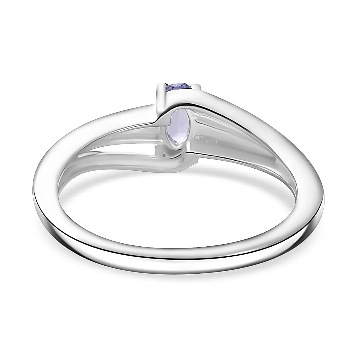 Solitaire  Ring in Sterling Silver