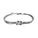 Royal Bali Collection - Designer Inspired Sterling Silver Knot Bracelet (Size - 7.5)