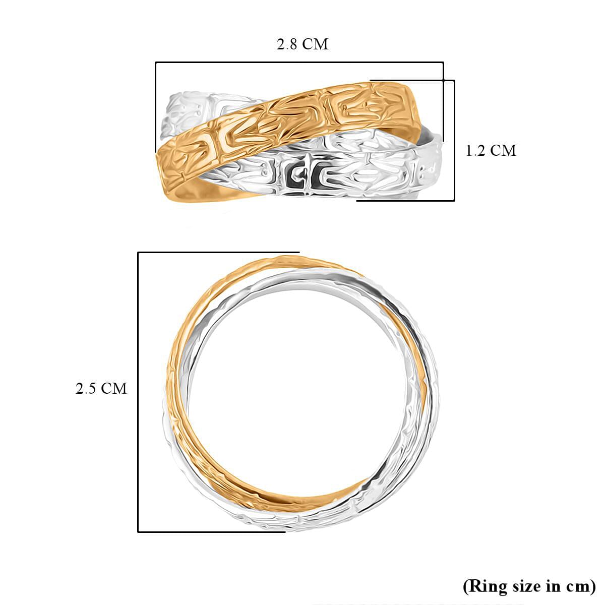 Royal Bali Collection - Sterling Silver Ring,  Silver Wt. 10 Gms