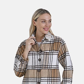 https://tjcuk.sirv.com/Products/78/5/7856613/La-Marey-Brushed-Checked-Shirt-Coat-Size-12-14-Brown_7856613_3.jpg?w=342&h=342
