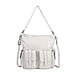 Italy Retro Noble Collection Genuine Leather 2 in 1 Crossbody Bag with Shoulder Strap