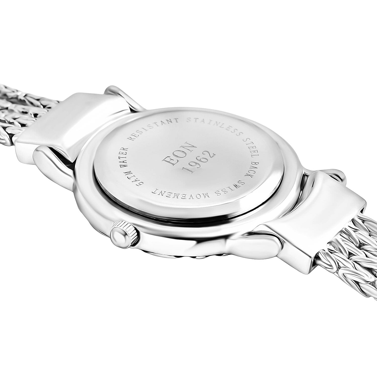 Royal Bali Collection Sterling Silver Bracelet Watch (Size - 7.5), Silver Wt. 35.98 Gms.